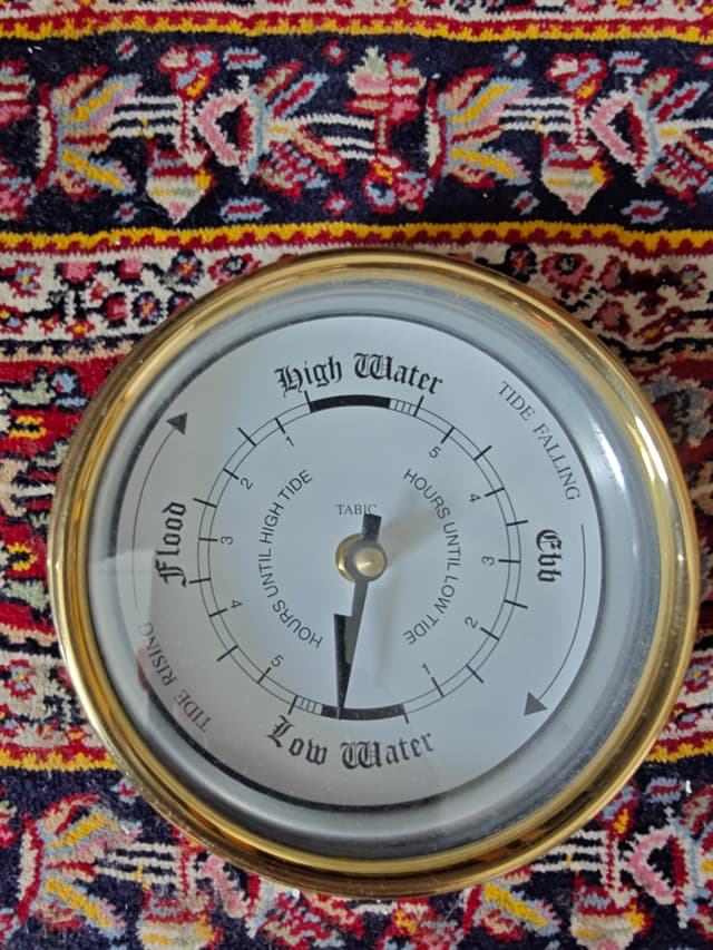 Tide clock